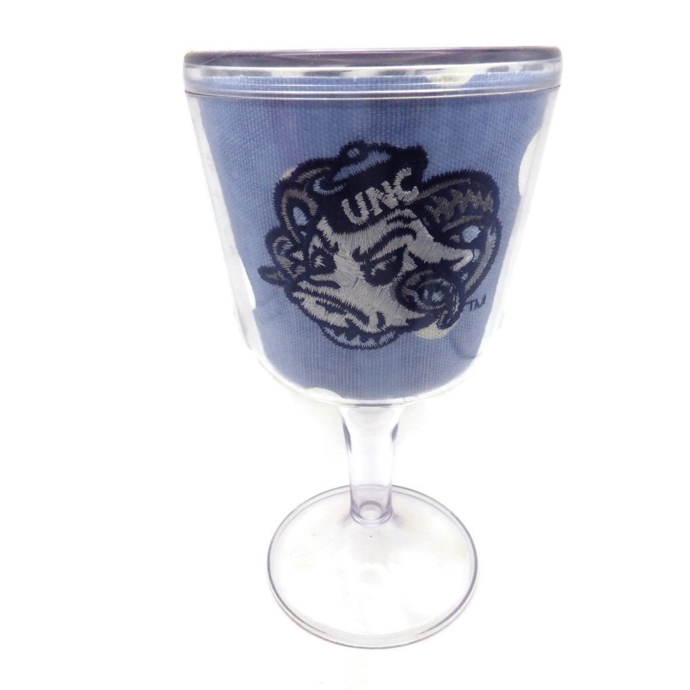 University of North Carolina/ Tarheels/ Mee Too Wine Glass/Acrylic